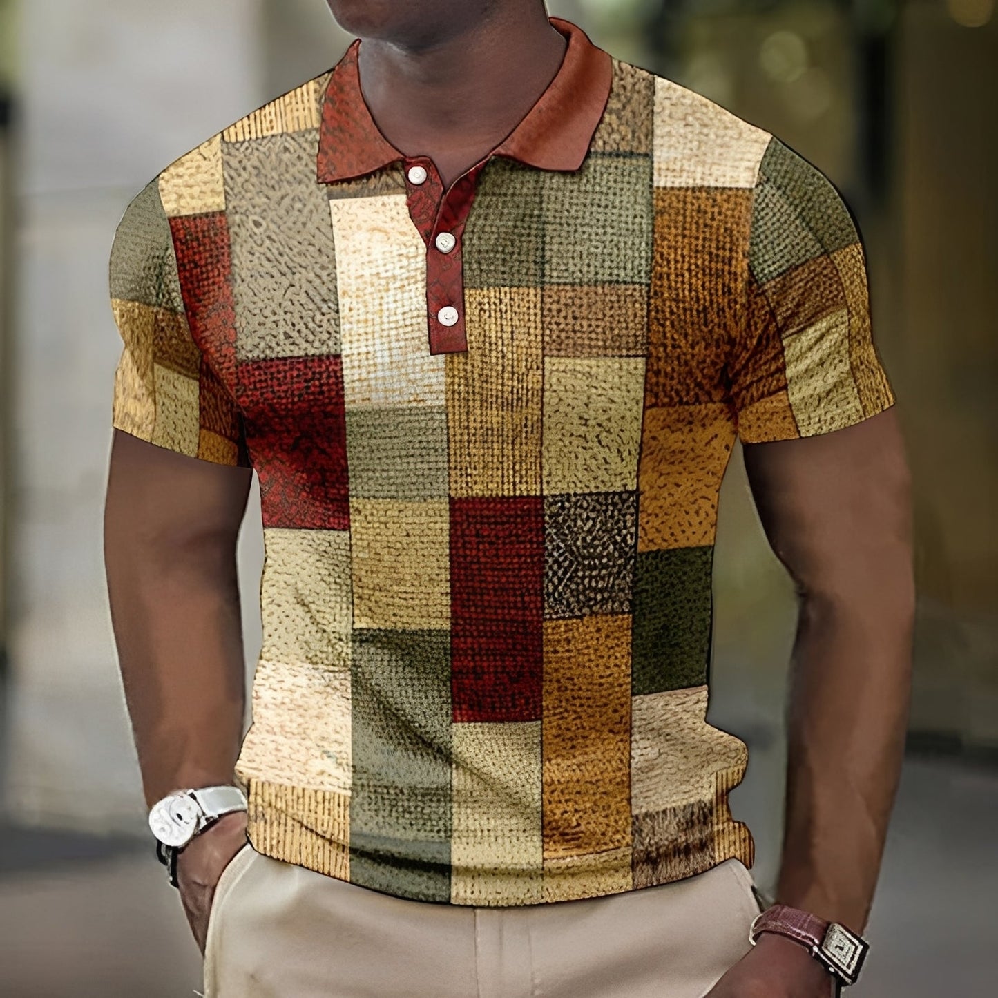 Jimmy - Elegantes Hemd mit Karo-Muster