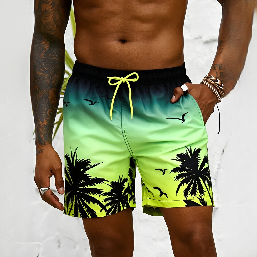 Angelo - Trendige Herrenbadehose