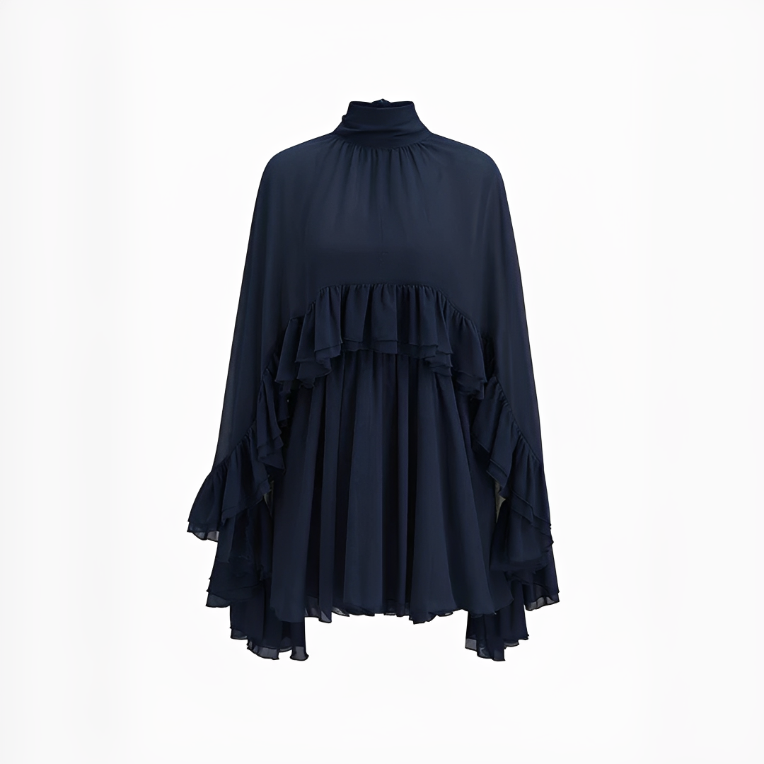 Zhuchin - Stilvolles Rüschenkleid