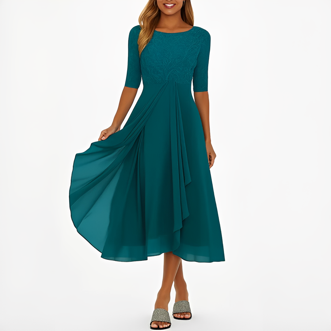 Florenz - Elegantes Midi-Kleid