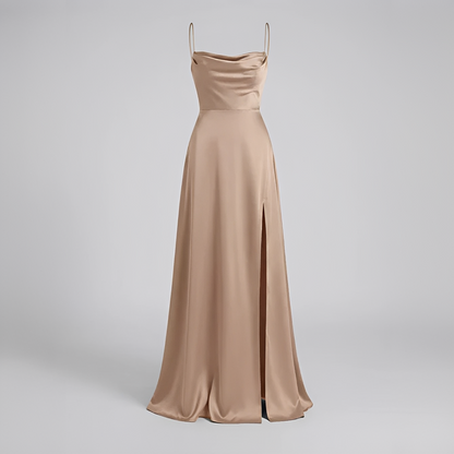 Glenda - Edles, fließendes Damenkleid