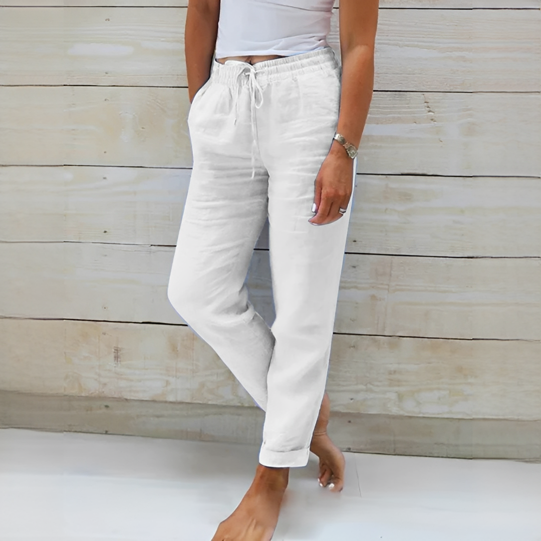 Elinna - Modische Damen-Sommerhose