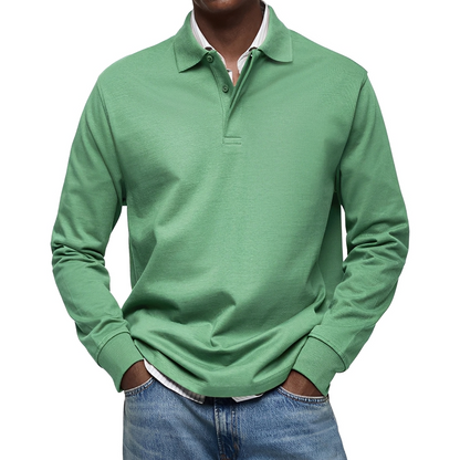 Argus - Langarm-Polo für Herren