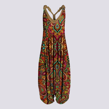 Jennifer - Komfortabler ärmelloser Jumpsuit