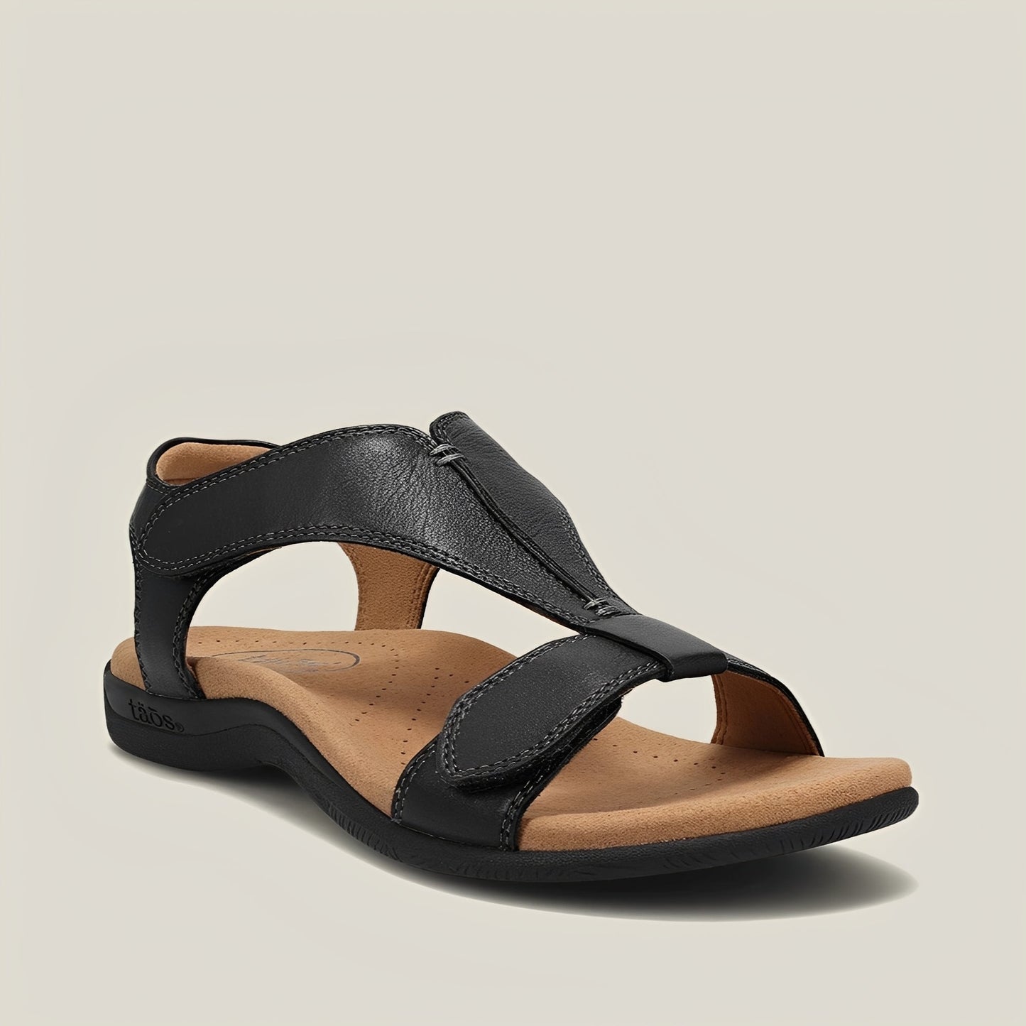 Sharon - Plateausandalen mit Klettverschluss