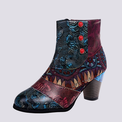 Emma - Bunte Bohemian-Stiefel