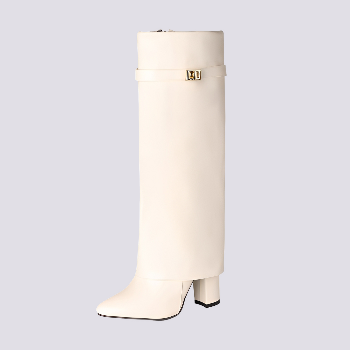 Jacqueline - Schicke Stiefel mit Blockabsatz