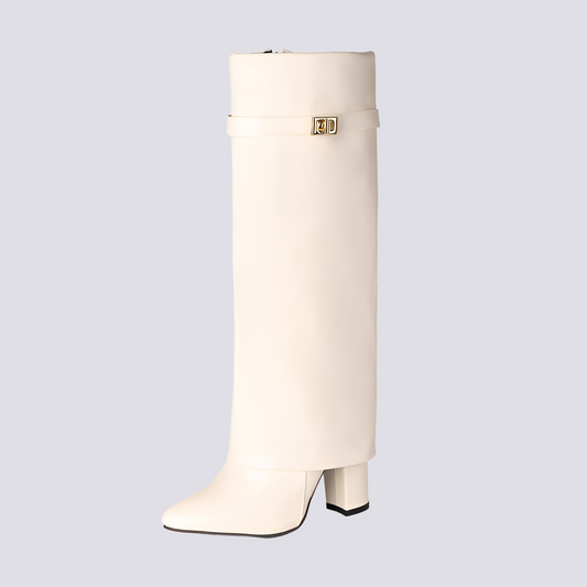 Jacqueline - Schicke Stiefel mit Blockabsatz