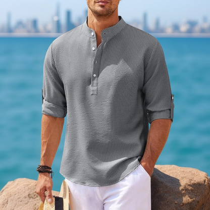 Recmar - Elegantes Herren-Sommerhemd