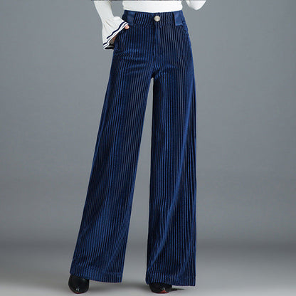 Casey - Modische Cordhose mit weitem Bein für Damen