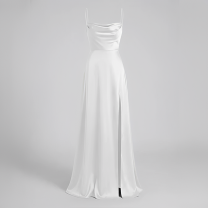 Glenda - Edles, fließendes Damenkleid