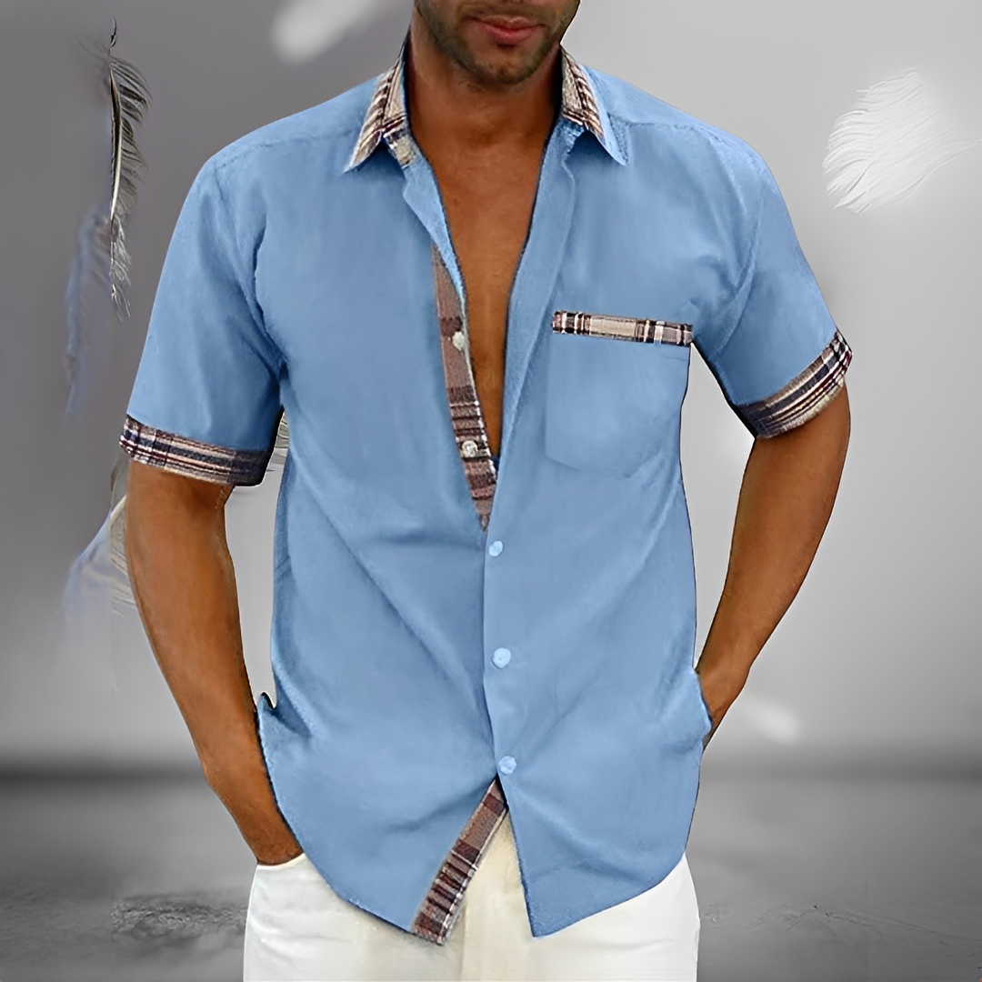 Henrick - Ein stilvolles und komfortables Herren-Sommerhemd