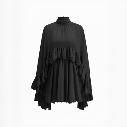 Zhuchin - Stilvolles Rüschenkleid