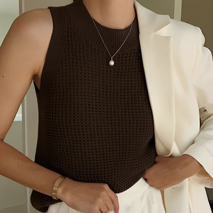 Carmilla - Elegante ärmellose Tops