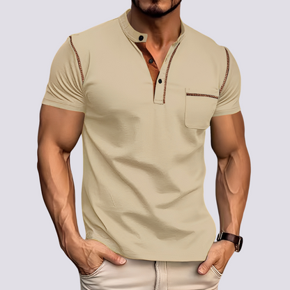 Stefan - Elegantes, luftdurchlässiges Poloshirt für Herren