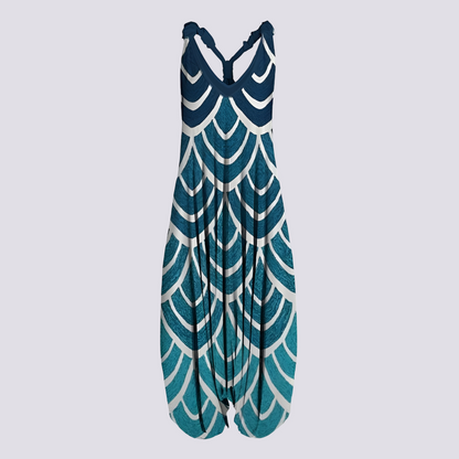 Jennifer - Komfortabler ärmelloser Jumpsuit
