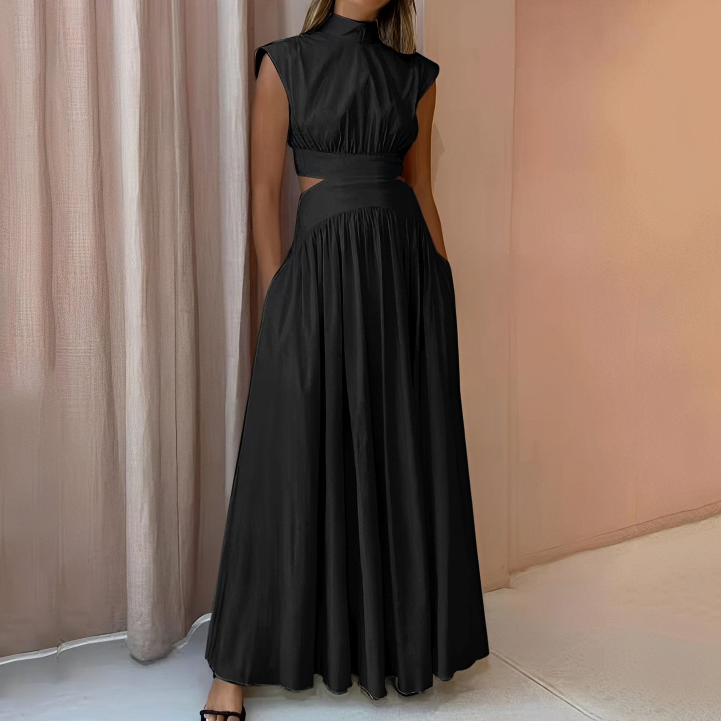 Isabella - Stilvolles ärmelloses Kleid
