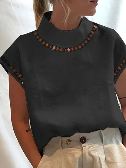 Nannie - Stilvolles Top mit Damen-Ausschnitt