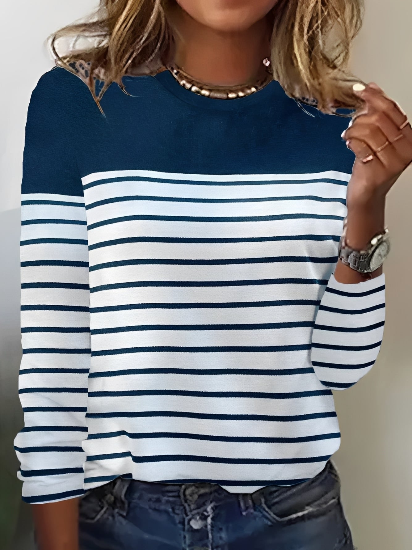 Samantha - Damen Langarmhemd - Schick und Lässig