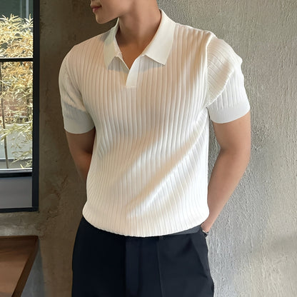 Melvin - Legeres Kurzarm-Poloshirt für Herren