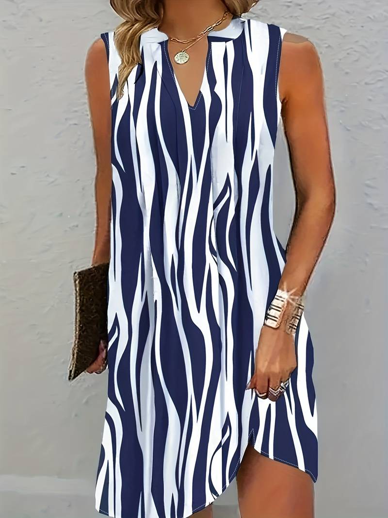 Kalla - Ärmelloses A-Linien-Kleid  für Damen