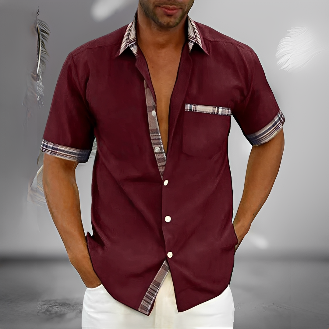 Henrick - Ein stilvolles und komfortables Herren-Sommerhemd