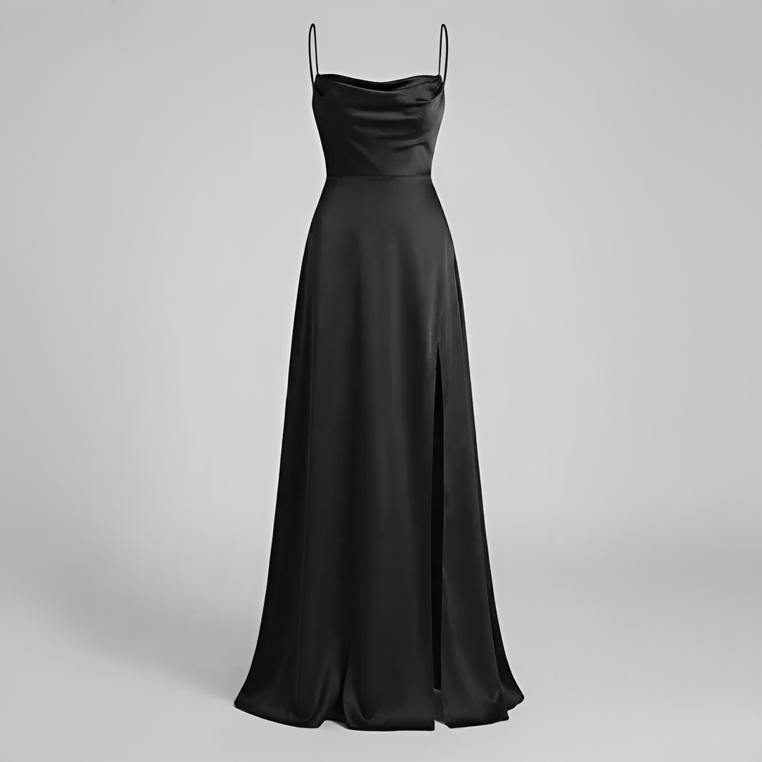 Glenda - Edles, fließendes Damenkleid