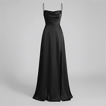 Glenda - Edles, fließendes Damenkleid