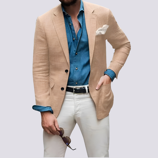 Glenn - Stilvoller Herrenblazer mit Knöpfen