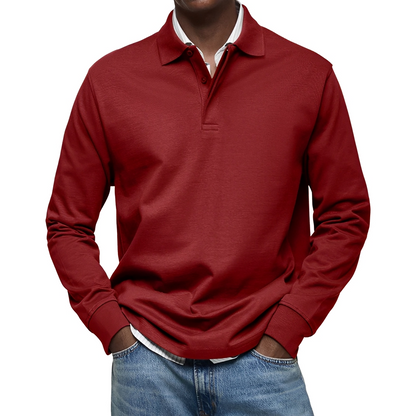 Argus - Langarm-Polo für Herren