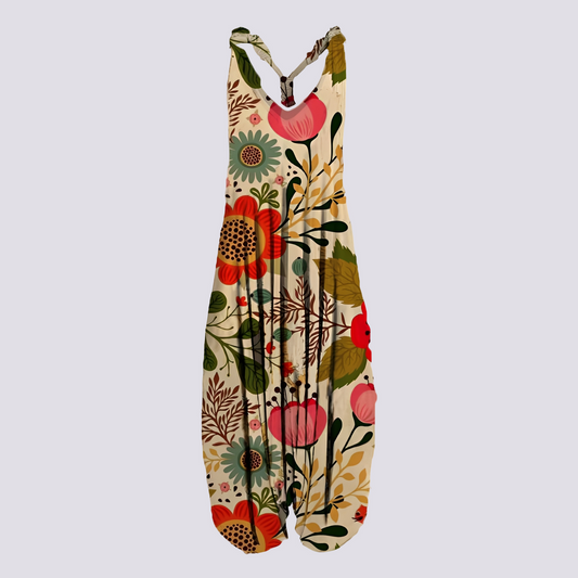 Jennifer - Komfortabler ärmelloser Jumpsuit