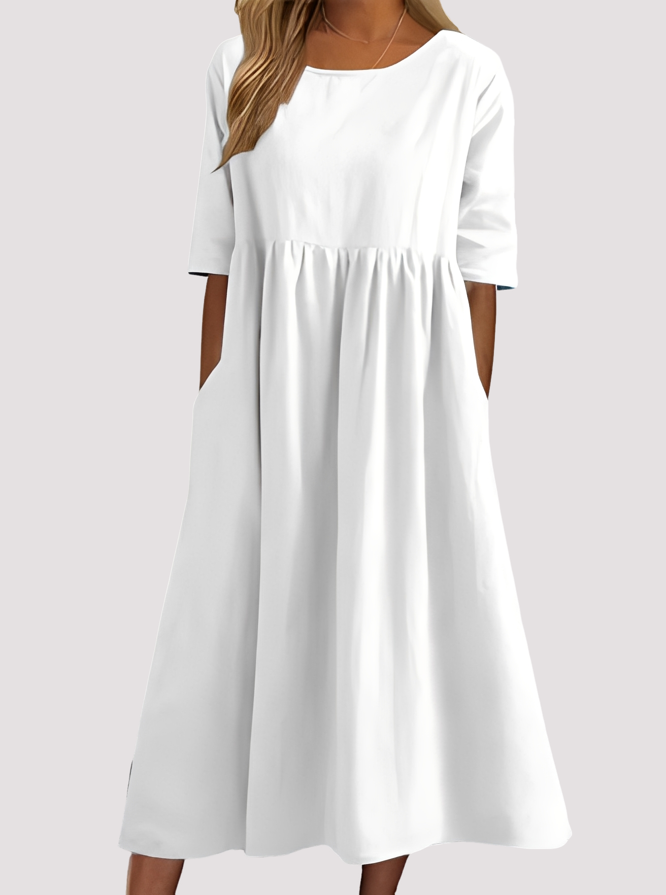 Julie - Damenkleid für den Alltag mit Taschen