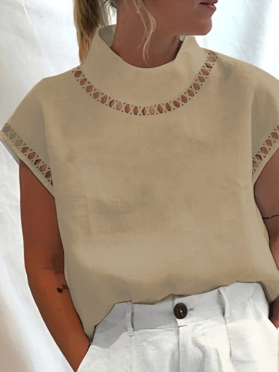Nannie - Stilvolles Top mit Damen-Ausschnitt