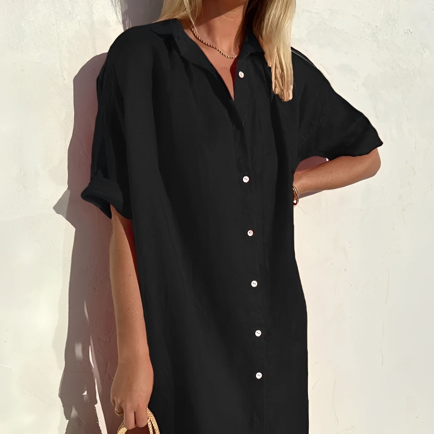 Daniella - Bequemes, locker geschnittenes Kleid
