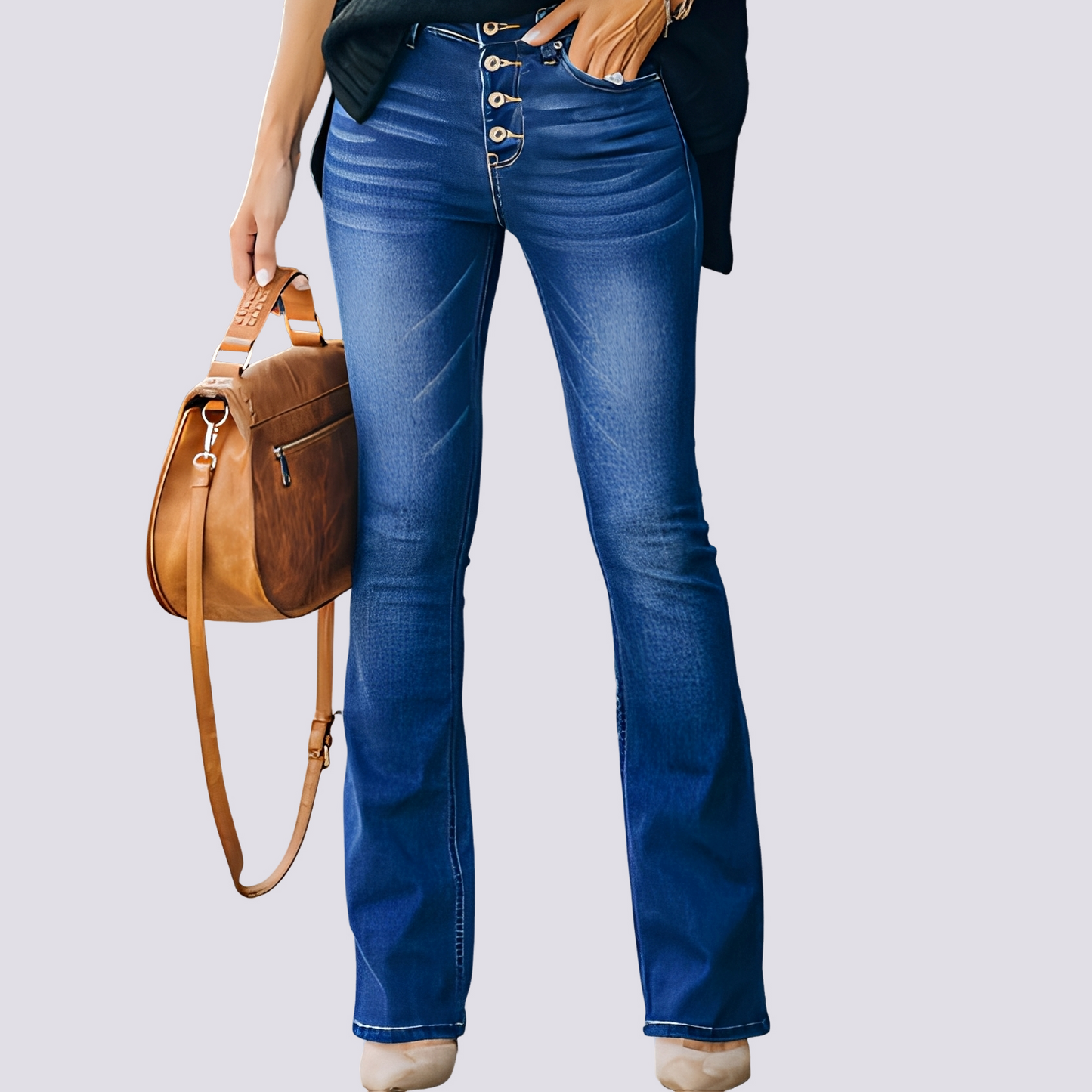 Rosie – Damen-Schlagjeans – ideal für den entspannten Alltag