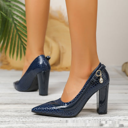 Carolyn - Elegante Blockabsätze