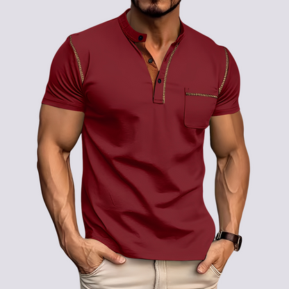 Stefan - Elegantes, luftdurchlässiges Poloshirt für Herren