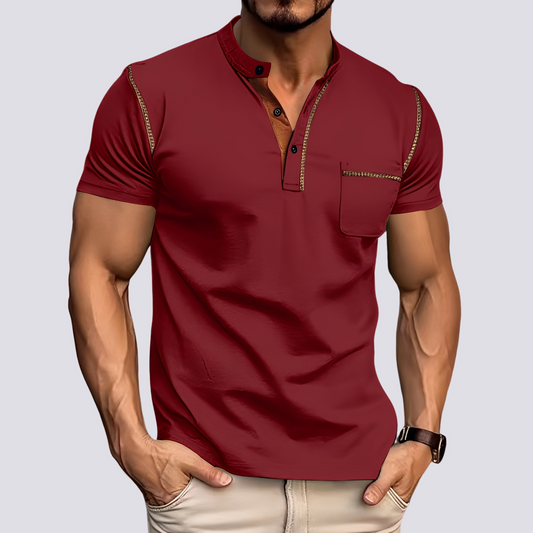 Stefan - Elegantes, luftdurchlässiges Poloshirt für Herren