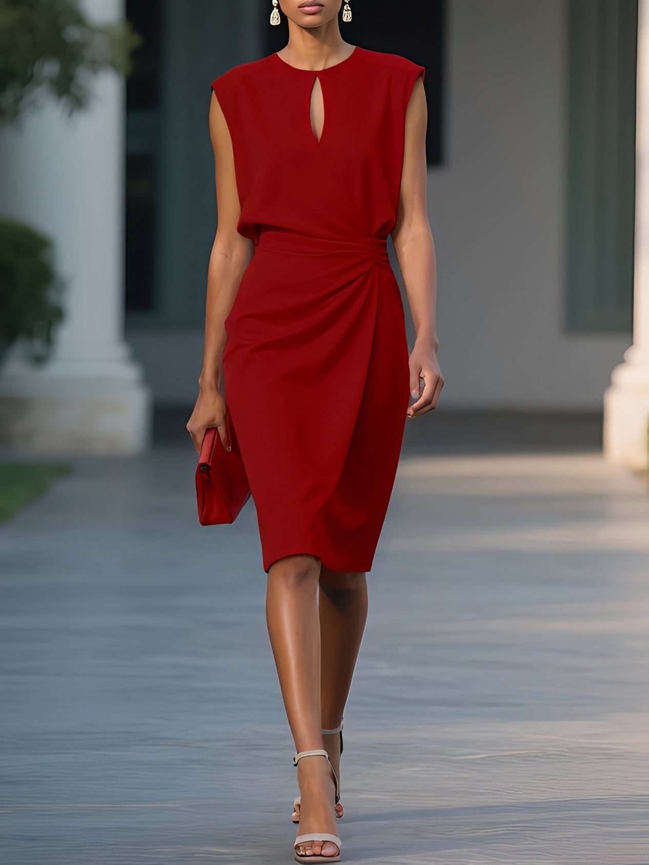 Ashley – Damen-Midikleid – für besondere Anlässe