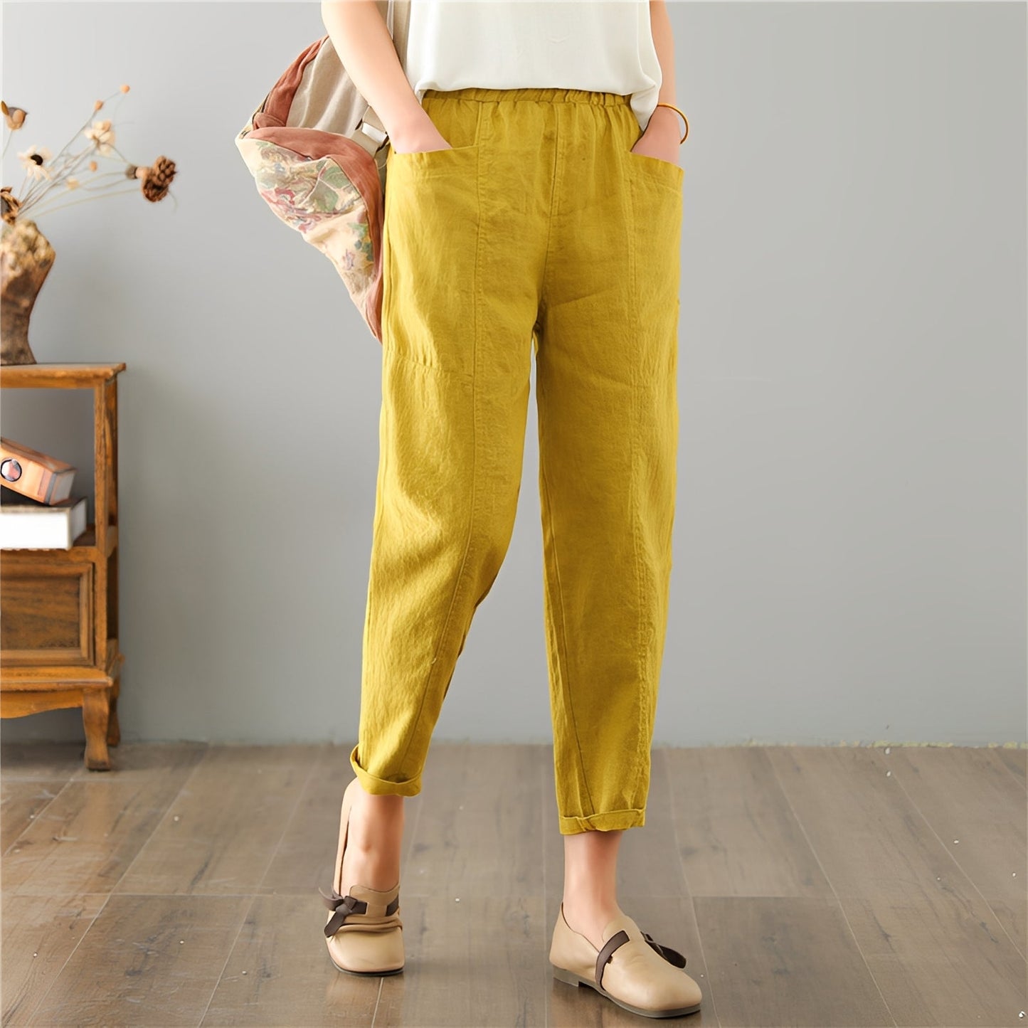 Gretchen - Komfortable Freizeithose mit Taschen für Damen
