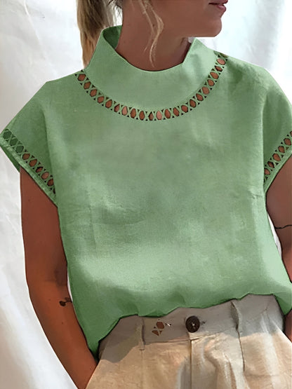 Nannie - Stilvolles Top mit Damen-Ausschnitt