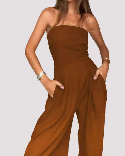 Carmen - Stilvoller trägerloser Jumpsuit