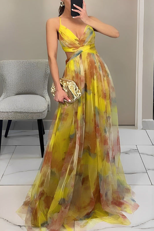 Davina - Stilvolles Maxikleid in A-Linie