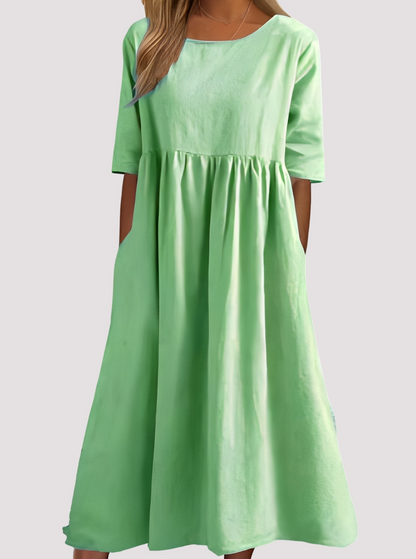 Julie - Damenkleid für den Alltag mit Taschen
