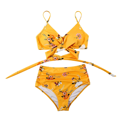 Jayah - Damen-Bikini mit hoher Taille