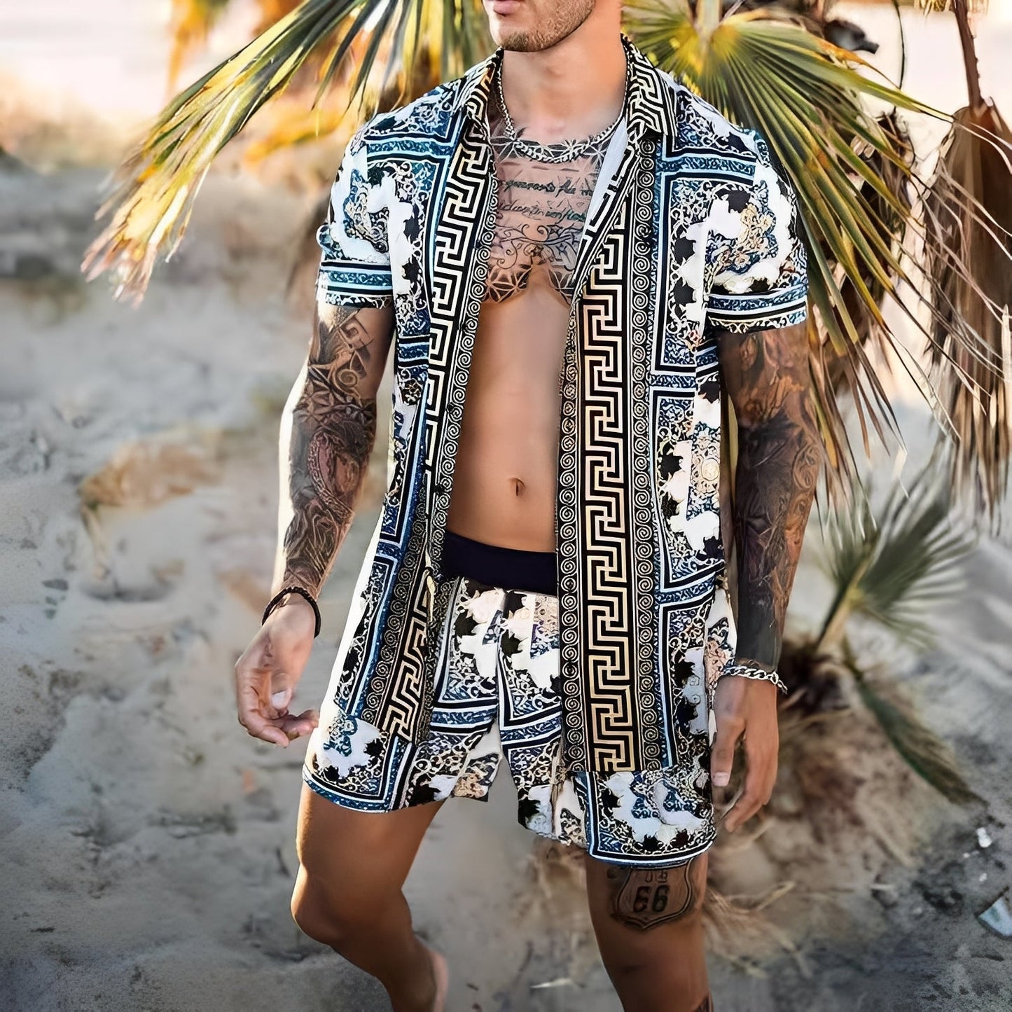 Draymon - Herren-Outfit - Lässiger Schnitt für sonnige Tage