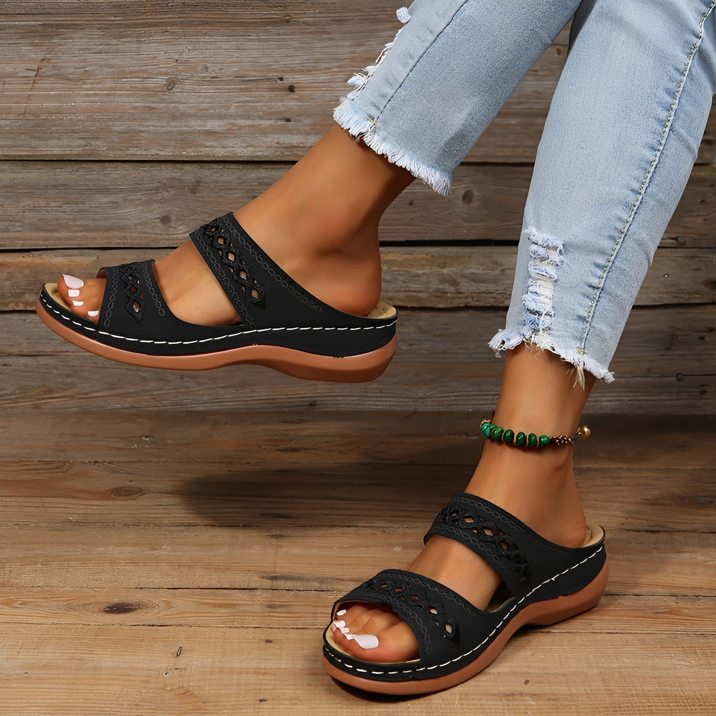 Alyssonia - Modische Sommer-Sandalen für Damen