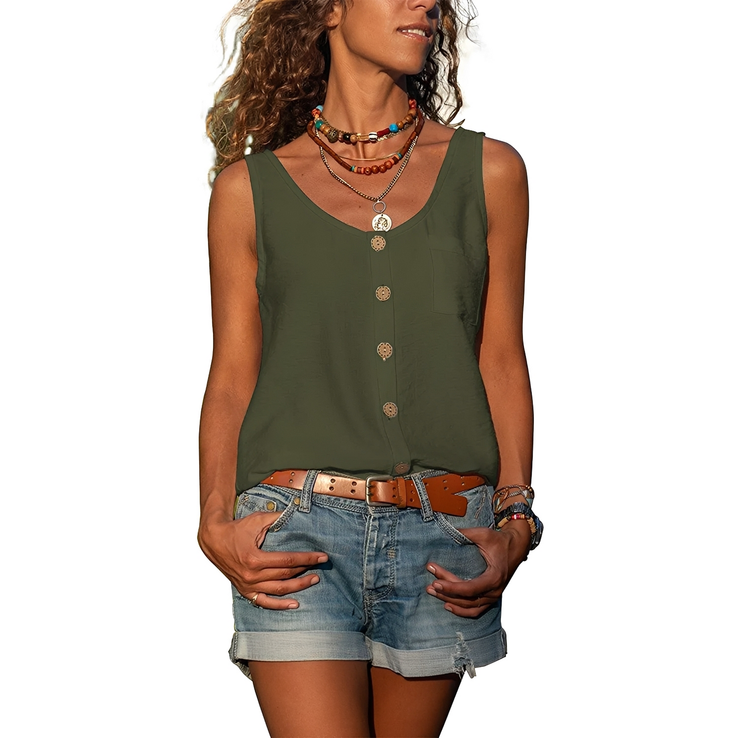 Naressa - Schickes Sommer-Tanktop für Damen