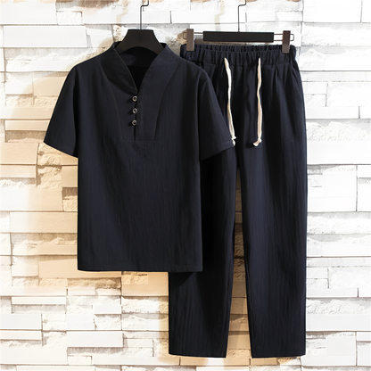 Cyril - Herren-Ensemble aus Hemd und Hose - für sonnige Tage