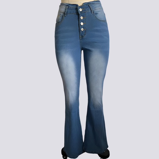 Rosie – Damen-Schlagjeans – ideal für den entspannten Alltag
